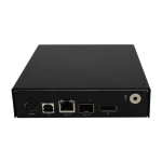 Black Box EMD2000PE-DP-T Keyboard/Video/Mouse-over-IP Transmitter - Single-Monitor, DisplayPort, USB 2.0, Audio, Dual Network Ports RJ45 and SFP (1)