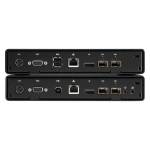 Black Box EMD4000-KIT 4K Keyboard/Video/Mouse-over-IP Extender Kit - DisplayPort, Single-Monitor, V-USB 2.0, Audio, Virtual Machine Access (1)