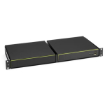 Black Box EMD4000-RMK2-SLIM Rackmount Kit - Slim, 1 or 2 4K Keyboard/Video/Mouse Units, 1 Rack Unit (1)