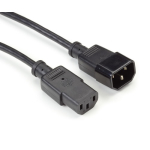 Black Box EPXR25 2 ft. Extension Cord - 18AWG, IEC-C13 to IEC-C14 (0)