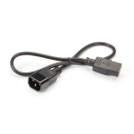Black Box EPXR25 2 ft. Extension Cord - 18AWG, IEC-C13 to IEC-C14 (1)