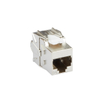 Black Box FMT700-R2 CAT6A Jack, Shielded, Silver (0)