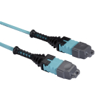 Black Box FOTC20M3MP24AQ-15R2 MTP OM3 Fiber Optic Trunk Cable - Plenum 24-Strand Type A 15-m (49.2-ft.) (1)