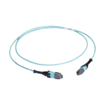 Black Box FOTC20M3MP24AQ-15R2 MTP OM3 Fiber Optic Trunk Cable - Plenum 24-Strand Type A 15-m (49.2-ft.) (0)