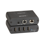 Black Box IC400A-R2 USB 2.0 Extender, CATx, 4-Port (1)