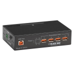 Black Box ICI202A Industrial USB 2.0 Hub with Isolation, 4-Port (0)