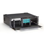Black Box JPM406A-R6 JPM400 Series Rackmount Fiber Enclosure Locking - 3U 12-Slot (2)