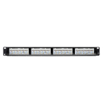 Black Box JPM610A-R9 GigaTrue CAT6 Patch Panel - 1U Unshielded 24-Port (2)