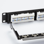 Black Box JPM610A-R9 GigaTrue CAT6 Patch Panel - 1U Unshielded 24-Port (3)