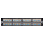 Black Box JPM612A-R8 GigaTrue CAT6 Patch Panel - 2U Unshielded 48-Port (1)