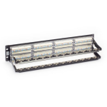Black Box JPM612A-R8 GigaTrue CAT6 Patch Panel - 2U Unshielded 48-Port (3)