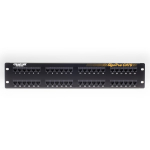 Black Box JPM612A-R8 GigaTrue CAT6 Patch Panel - 2U Unshielded 48-Port (2)
