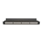 Black Box JPM816A-HD CAT6 Feed-Through High-Density Patch Panel - 1U Shielded 48-Port (0)