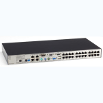 Black Box KV0424A-R2 CX KVM Switch - (1) Local Console Port + (4) Users, (24) Servers, CATx (1)
