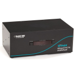 Black Box KV2304A Wizard KVM Switch - Tri-Head DVI-D Dual-Link USB True Emulation Audio 4-Port (0)