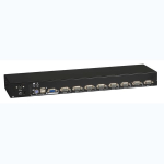 Black Box KV9208A EC Series KVM Switch for PS/2 or USB Servers and PS/2 or USB Consoles - 8-Port (1)