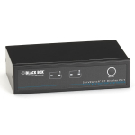 Black Box KV9702A DT Series Desktop KVM Switch, DisplayPort with USB and Audio, 2-Port (0)