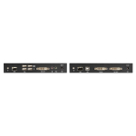 Black Box KVXLCF-100-SFPBN1-R2 KVM Extender Kit Over Fiber Bundle - Single-Monitor DVI-D USB 2.0 Serial Audio Local Video 1250-Mbps LC MM 850nm 550m (1)