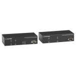 Black Box KVXLCF-200-R2 KVX Series KVM Extender Kit Over Fiber - Dual-Monitor, DVI-D, USB 2.0, Audio, Serial, Local Video Out, SFP Port (0)