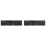 Black Box KVXLCHDP-200 KVX Series KVM Extender Kit Over CATx - Dual-Monitor, HDMI/DisplayPort 4K30, USB 2.0, Audio, Serial, Local Video Out (1)