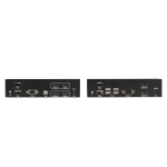Black Box KVXLCHF-200 KVX Series KVM Extender Kit over Fiber - Dual-Monitor, HDMI 4K30, USB 2.0, Audio, Serial, Local Video Out, SFP Port (2)