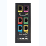 Black Box LB532A-M-R2 Industrial Ethernet Extender Multi-Drop Unit - G-SHDSL 2-Wire, 15-Mbps (1)