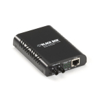 Black Box LBMC300-MMST Fast Ethernet (100-Mbps) Media Converter - 10/100-Mbps Copper to 100-Mbps Multimode Fiber 850nm 2km ST (0)