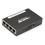 Black Box LBS008A Fast Ethernet (100Mbps) Switch, (8) 10/100 Mbps Copper RJ45, USB Powered (1)