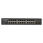 Black Box LGB2126A LGB2000 Series Gigabit Ethernet (1000-Mbps) Web Smart Switch - (24) 10/100/1000-Mbps Copper RJ45, (2) 100/1000-Mbps SFP (1)
