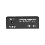 Black Box LGC212A-R2 Gigabit Ethernet (1000-Mbps) Media Converter - 10/100/1000-Mbps Copper to 1000-Mbps Singlemode Fiber, 1310nm, 10km, SC (2)
