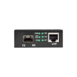Black Box LGC220A Pure Networking 10 Gigabit (10 Gbps) Media Converter, 10 Gbps Copper to 10 Gbps Fiber SFP+ (1)
