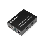 Black Box LGC220A Pure Networking 10 Gigabit (10 Gbps) Media Converter, 10 Gbps Copper to 10 Gbps Fiber SFP+ (0)