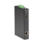 Black Box LGC280A Gigabit Ethernet (1000-Mbps) Industrial Media Converter 10/100/1000-Mbps Copper to 1000-Mbps Fiber SFP GSA TAA (0)