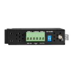 Black Box LGC282A Gigabit Ethernet Industrial Media Converter 10/100/1000-Mbps Copper 1000-Mbps Singlemode Fiber 1310nm 10km SC GSA TAA (1)