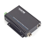 Black Box LGC5300A LGC5300 Series Gigabit Ethernet Industrial PoE Media Converter - 10/100/1000-Mbps Copper to 1000-Mbps SFP Fiber Extreme Temperature (0)