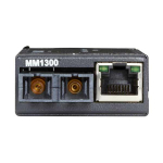Black Box LHC013A-R4 Multi Power Miniature Fast Ethernet (100 Mbps) Media Converter, 10/100 Mbps Copper to 100 Mbps Multimode Fiber, 1300nm, 2km (1)