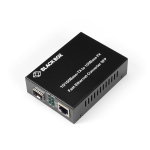 Black Box LHC210A Pure Networking Fast Ethernet (100 Mbps) Media Converter, 10/100 Mbps Copper to 100 Mbps Fiber SFP (0)