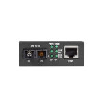 Black Box LHC212A Pure Networking Fast Ethernet (100 Mbps) Media Converter, 10/100 Mbps Copper to 10/100 Mbps Singlemode Fiber, 1310nm, 20km, SC (1)