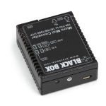 Black Box LMC400A Micro Mini Fast Ethernet (100-Mbps) Media Converter - 10/100/1000-Mbps Copper to 100-Mbps Fiber SFP (1)