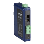 Black Box MED102A Async RS232/422/485 Extender Over Fiber - Terminal Block to Singlemode SC (1)