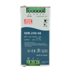 Black Box SDR-240-48 SDR-PS Series DIN Rail Industrial Power Supply - 240W 48VDC (0)
