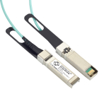 Black Box SFP-25G-AOC1M-BB SFP28 25-Gbps Active Optical Cable (AOC) - Cisco SFP-25G-AOC1M Compatible Aqua 1-m (3.2-ft.) (1)