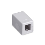 Black Box SMH-1 Connect Surface Mount Housing - 1-Port White (0)