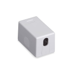 Black Box SMH-1 Connect Surface Mount Housing - 1-Port White (1)
