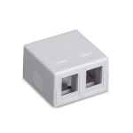 Black Box SMH-2 Connect Surface-Mount Housing - 2-Port White (0)