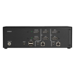 Black Box SS2P-DH-DP-U Secure KVM Switch NIAP 3.0 Certified - Dual-Monitor DisplayPort 4K30 USB HID Audio (1)