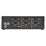 Black Box SS2P-DH-DVI-U Secure KVM Switch NIAP 3.0 Certified - 2-Port Dual-Monitor DVI-I PS2 USB HID Audio GSA TAA (1)