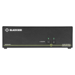Black Box SS2P-DH-DVI-U Secure KVM Switch NIAP 3.0 Certified - 2-Port Dual-Monitor DVI-I PS2 USB HID Audio GSA TAA (2)