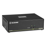 Black Box SS2P-DH-DVI-U Secure KVM Switch NIAP 3.0 Certified - 2-Port Dual-Monitor DVI-I PS2 USB HID Audio GSA TAA (0)