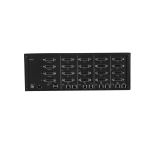 Black Box SS4P-QH-DVI-UCAC Secure KVM Switch NIAP 3.0 Certified-4-Port Quad-Monitor DVI-I PS2 USB Audio CAC GSA TAA (1)